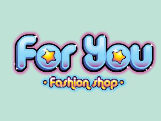 For You fashion shop*Free AI Download*logo欣赏