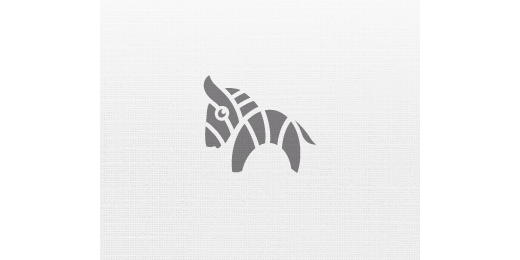 卡通小马的标志logo设计欣赏