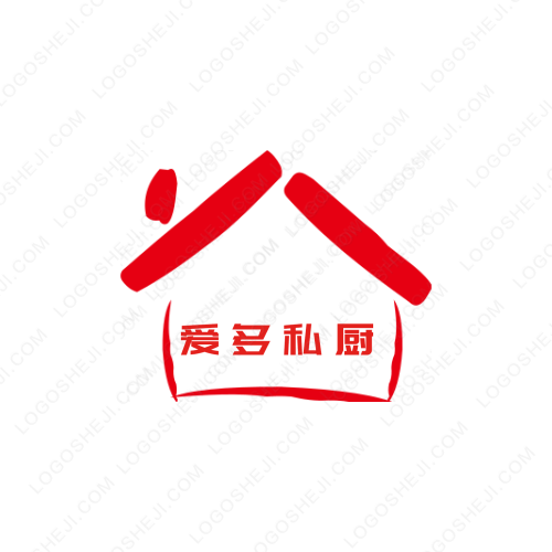 木家卤制logo设计