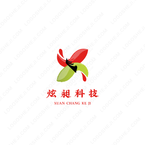 百鹭logo设计