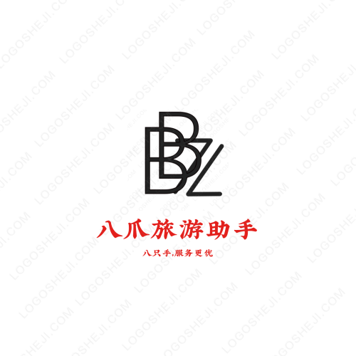 六胶logo设计
