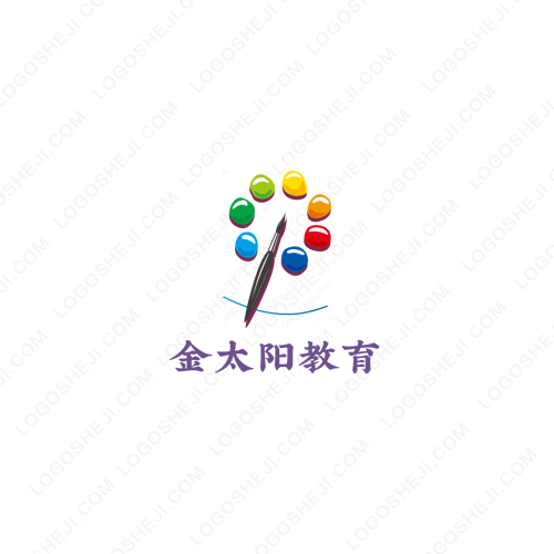 逍遥世界；logo设计