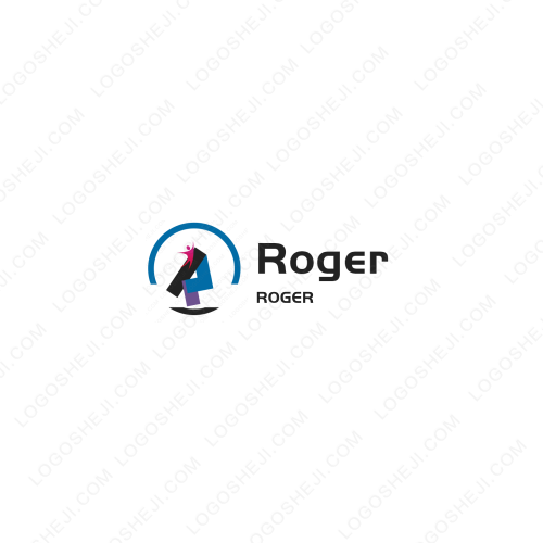 汇海人力logo设计
