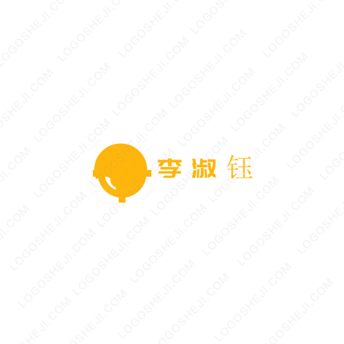 阿呆解说logo设计