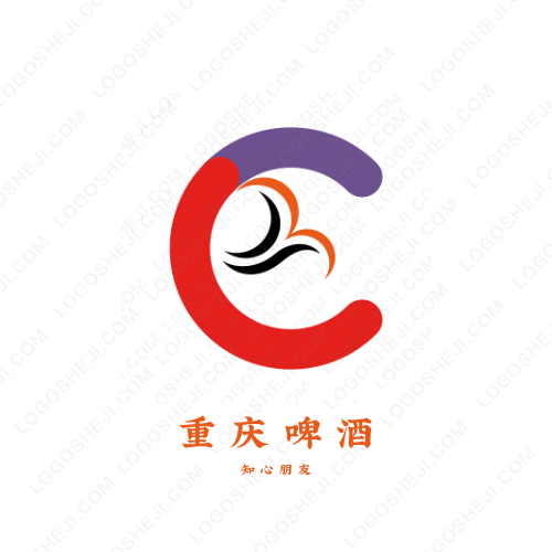 陆拾穗logo设计