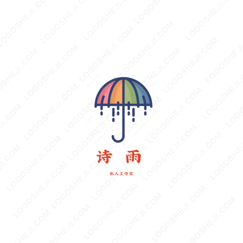 八个红枣logo设计