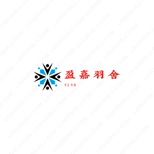 盈嘉羽舍logo设计