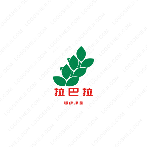 拉巴拉logo设计