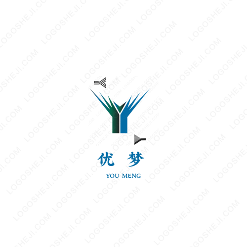 美音挖掘机logo设计