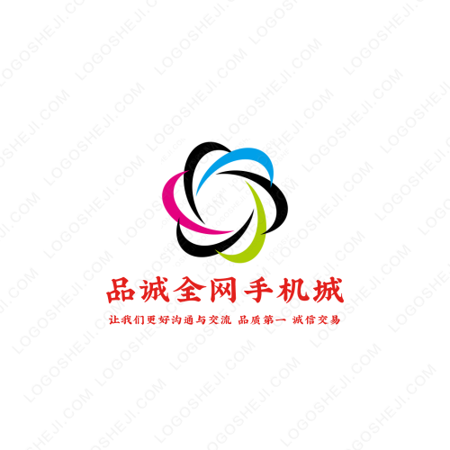 LiuJun商贸logo设计