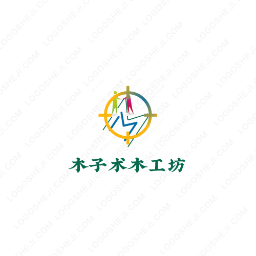 CG模型综合网logo设计