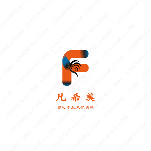 跳舞的玫瑰logo设计