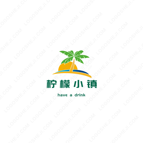 灼华文学社logo设计