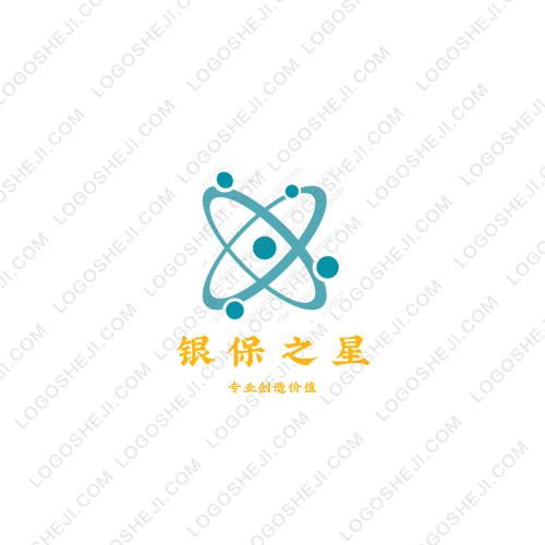 银保之星logo设计
