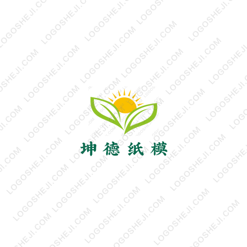 坤德纸模logo设计