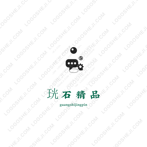 花卉世界logo设计