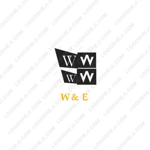 测温巡逻机器人logo设计