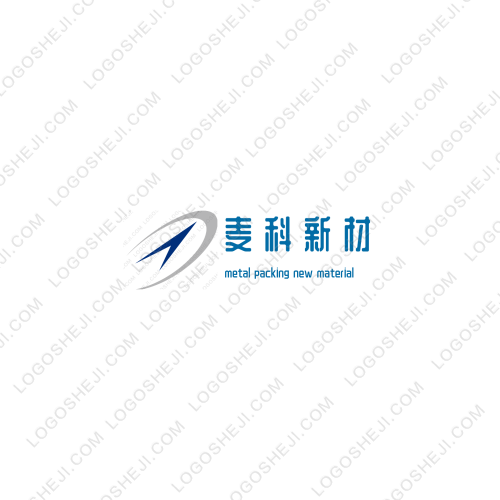 麦科新材logo设计
