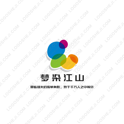 启明logo设计