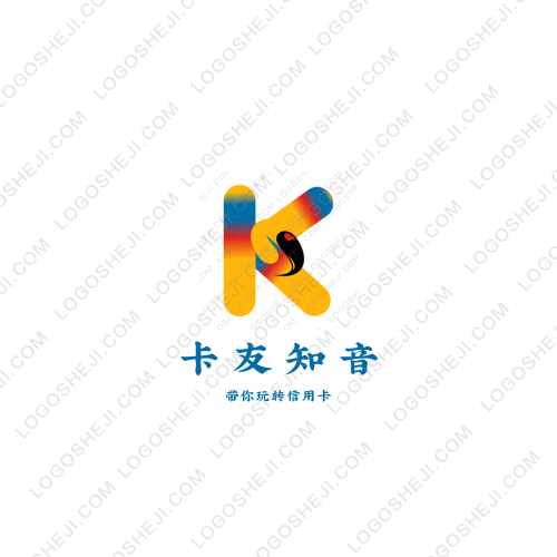卡友知音logo设计