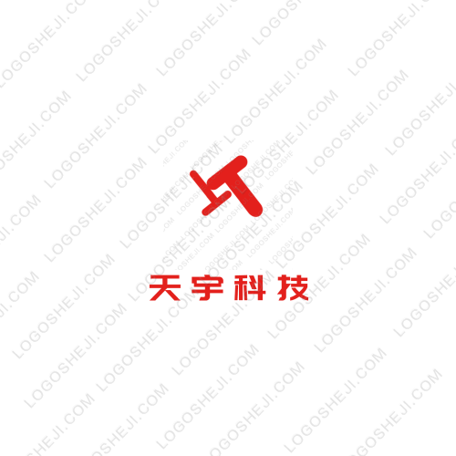 实锤科技logo设计