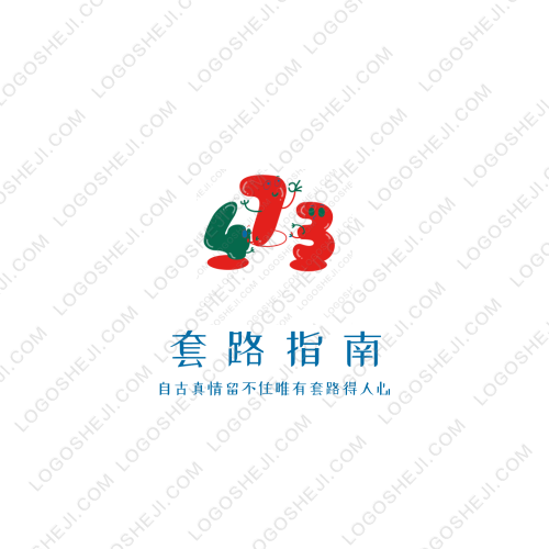 四月logo设计