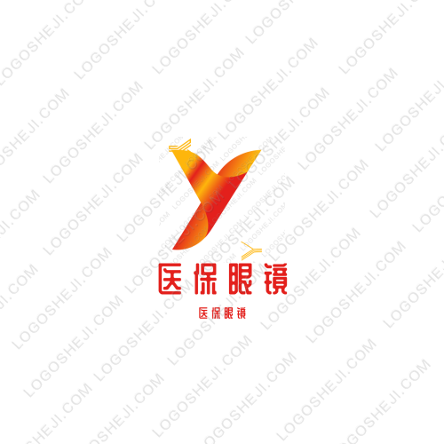 医保眼镜logo设计