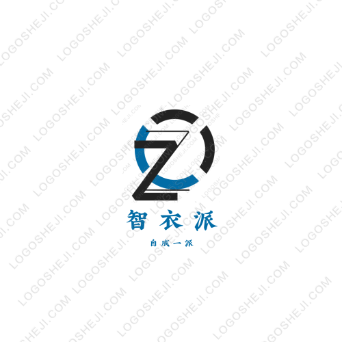 湟水河畔社区logo设计
