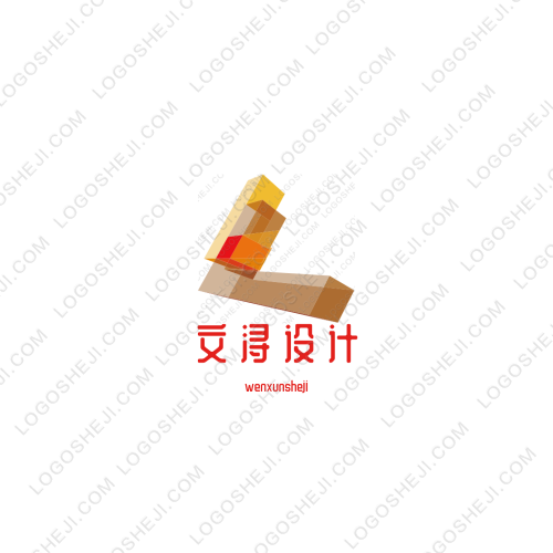 荟萃阁logo设计