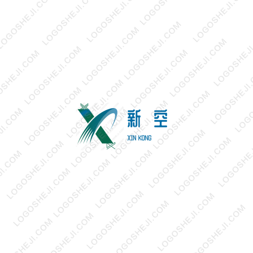 顺发粮油配送logo设计