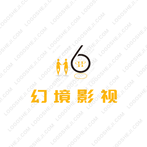 幸福双师之家logo设计