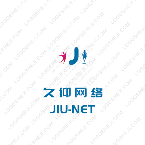 高兴的吃货logo设计