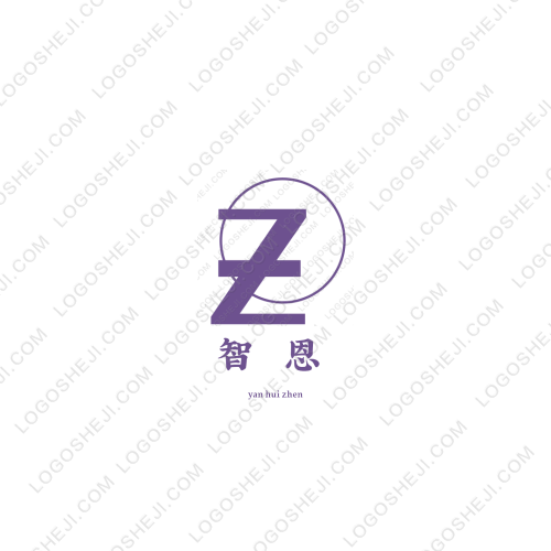潘氏花甲logo设计