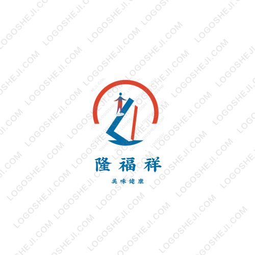 鱼无双logo设计