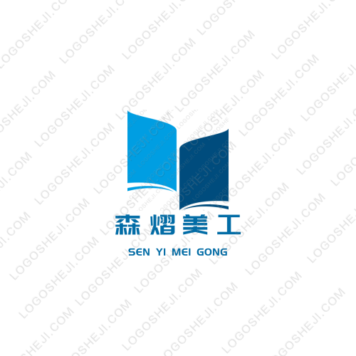 浅语社logo设计