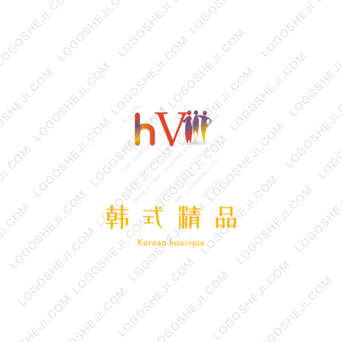 序言时尚男装logo设计
