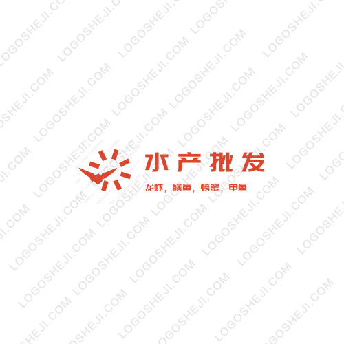 茶鲤logo设计