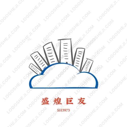 淮北珝纱贸易有限公司logo设计