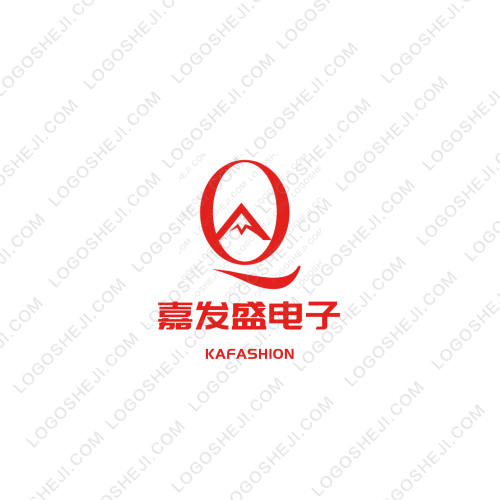 嘉发盛电子logo设计