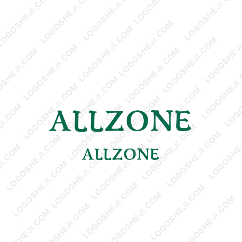 ALLZONElogo设计