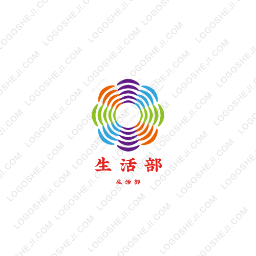 鲁展化纤logo设计