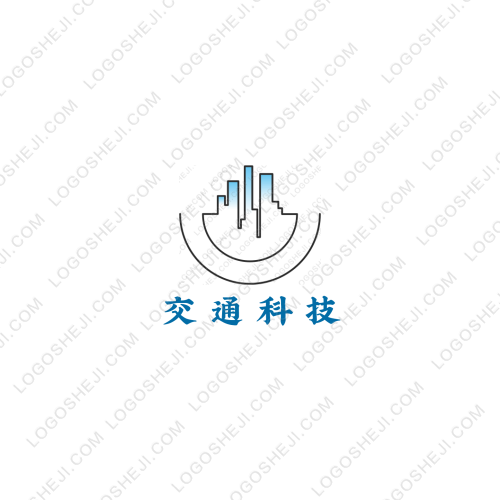 交通科技logo设计