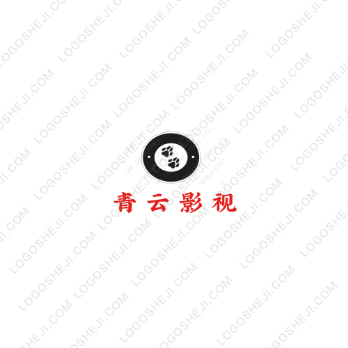青云影视logo设计