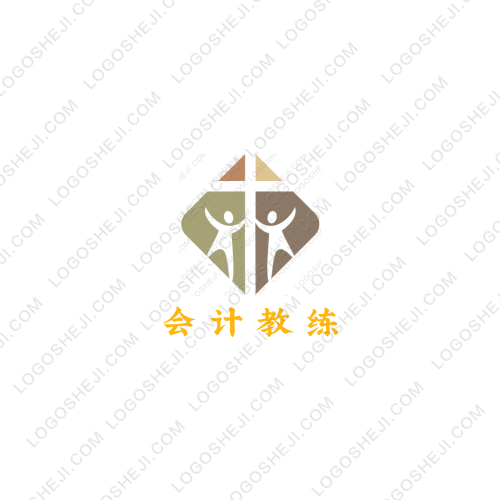 会计教练logo设计