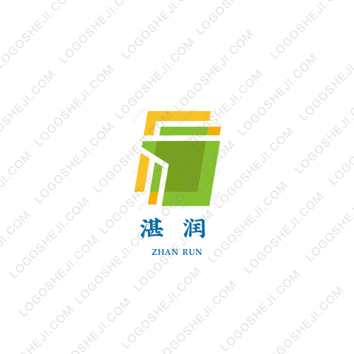 湛润logo设计