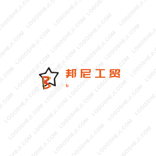 邦尼工贸logo设计