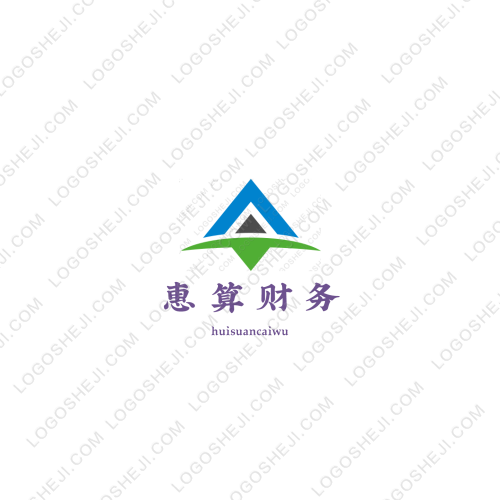 惠算财务logo设计