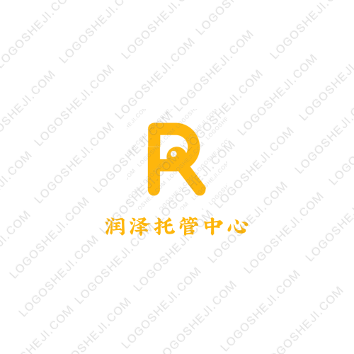 润泽托管中心logo设计