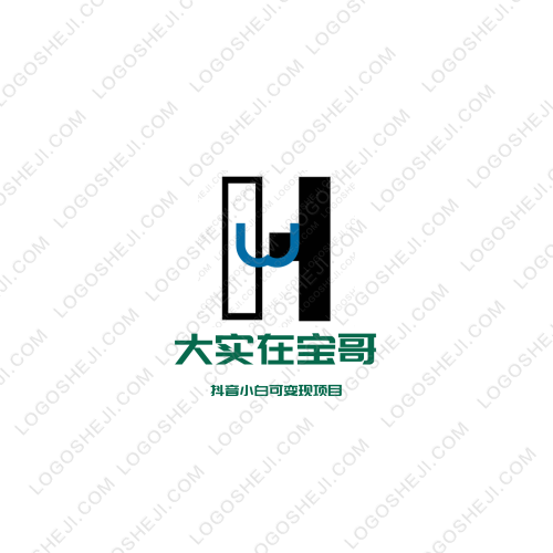 大实在宝哥logo设计