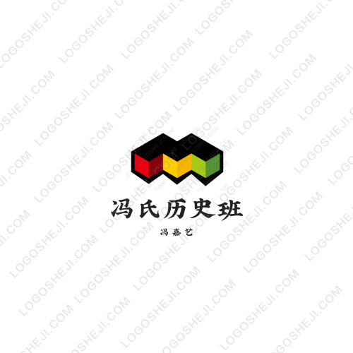清纯美女logo设计